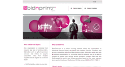 Desktop Screenshot of bidnprint.com